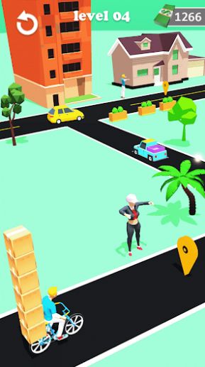 送报男孩自行车1