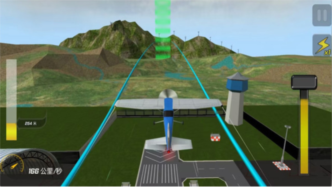 高空飞机模拟