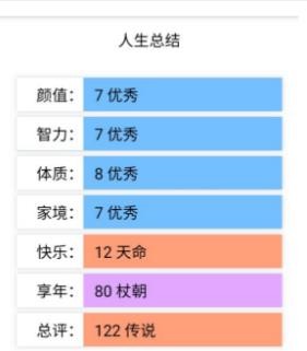 人生重来模拟器