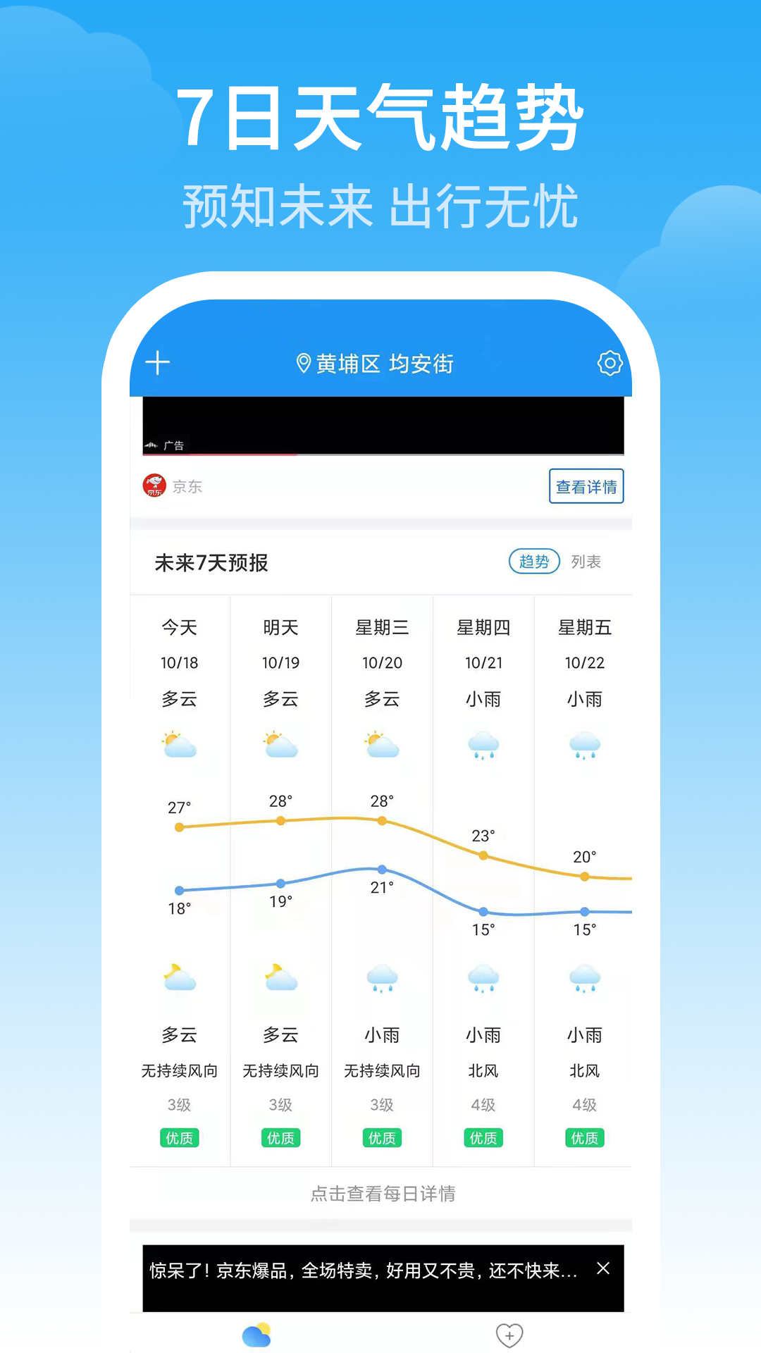 气象预警APP截图3