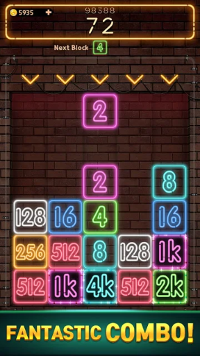 霓虹灯2048截图2