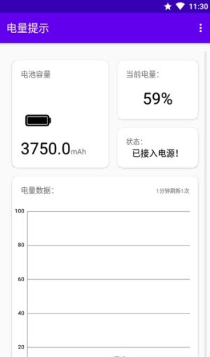 电量提示截图2