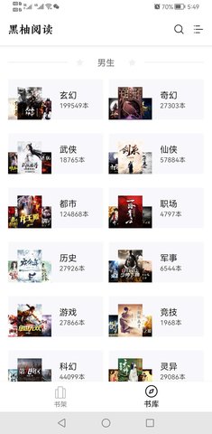 黑柚小说APP截图1