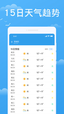 实时天气实时预报最新版