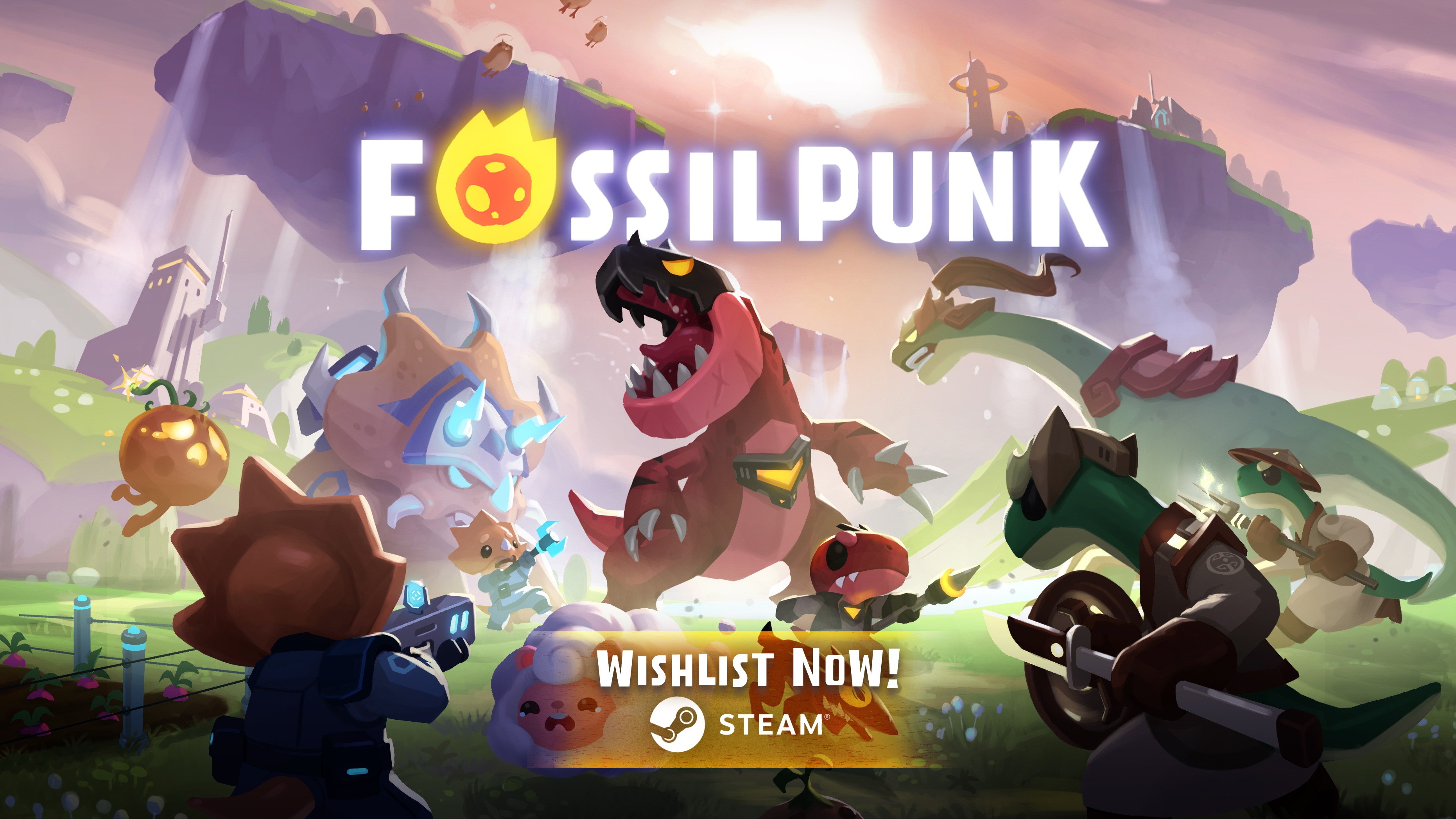 策略新作《宇宙龙战（Fossilpunk）》正式亮相 用太空恐龙组合技能击败敌人！