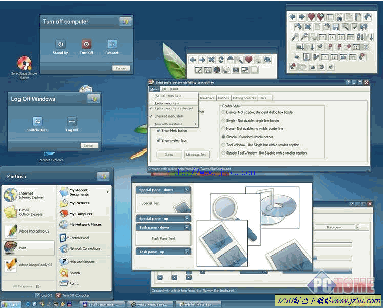 WindowBlinds 6.4 Build 73官方最新版【Vista模仿已经非常到位】