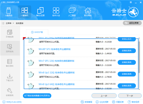 云騎士裝機大師