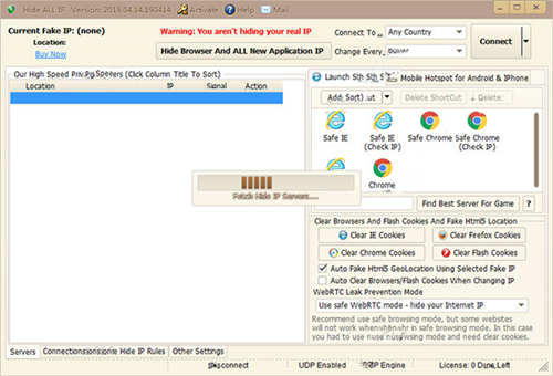 Hide ALL IP