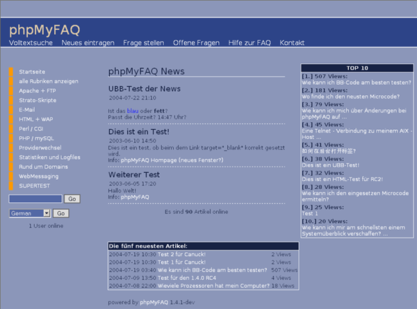 phpMyFAQ