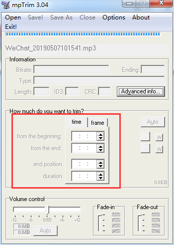 Mp3Trim