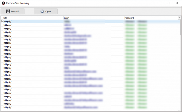 ChromePass recovery