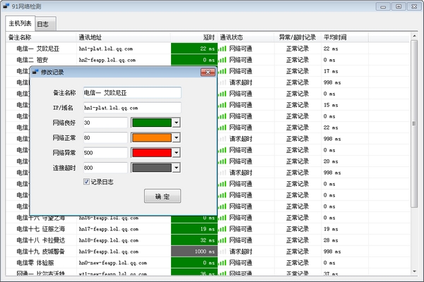 91網(wǎng)絡檢測