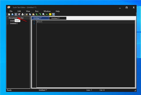 Sushi Text editor