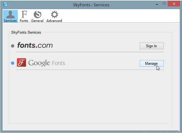 SkyFonts