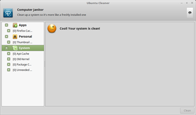 Ubuntu Cleaner