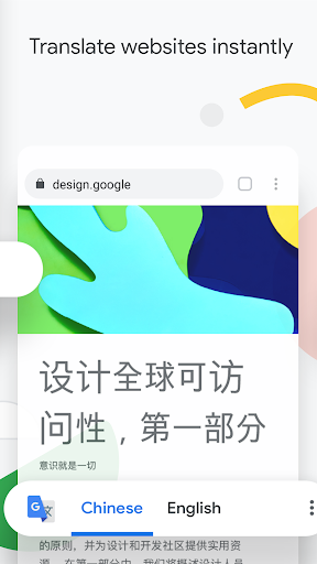 谷歌chrome浏览器截图