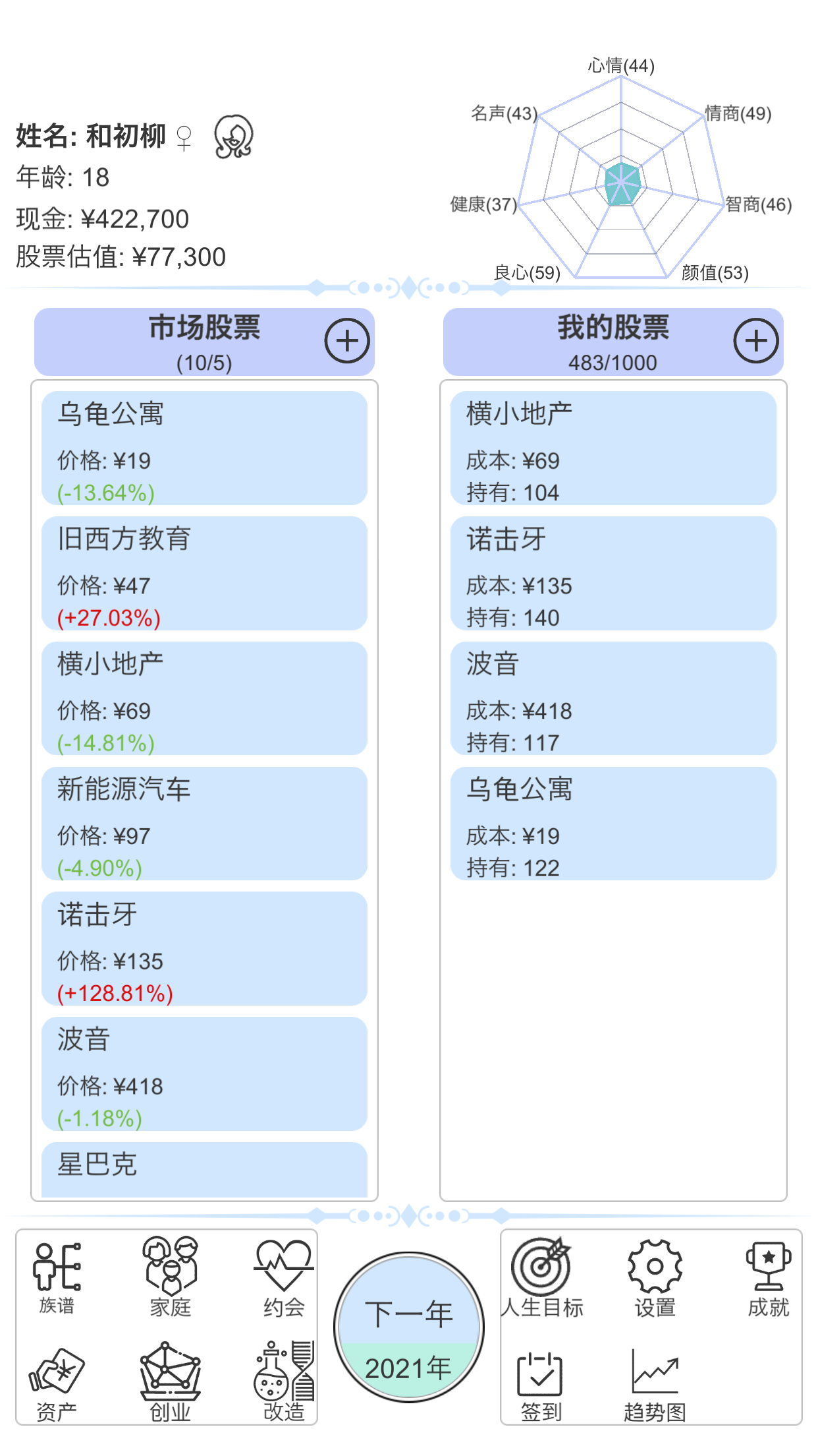 模拟炒股人生免广告版