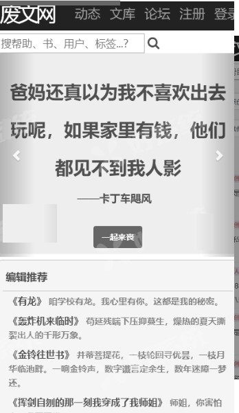 废文网在线截图2