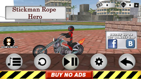 StickmanRopeHero截图1