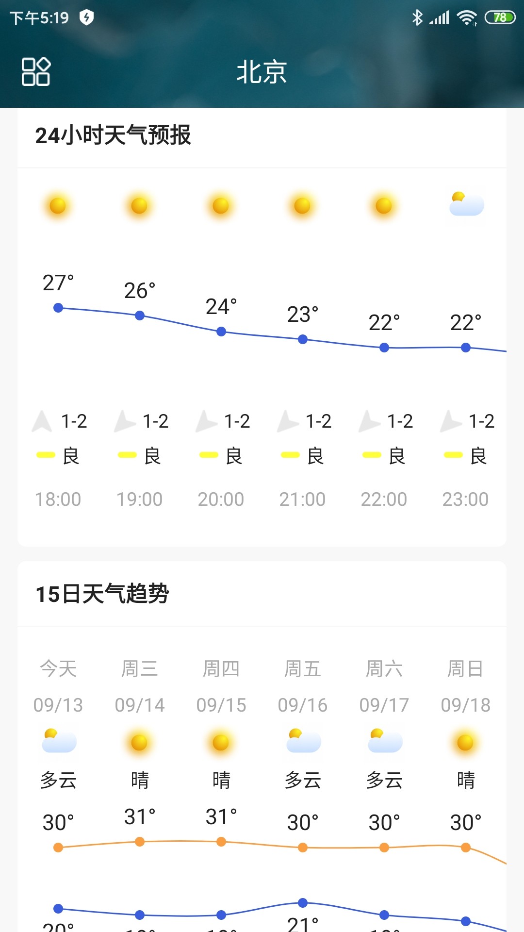 称心天气预报截图2