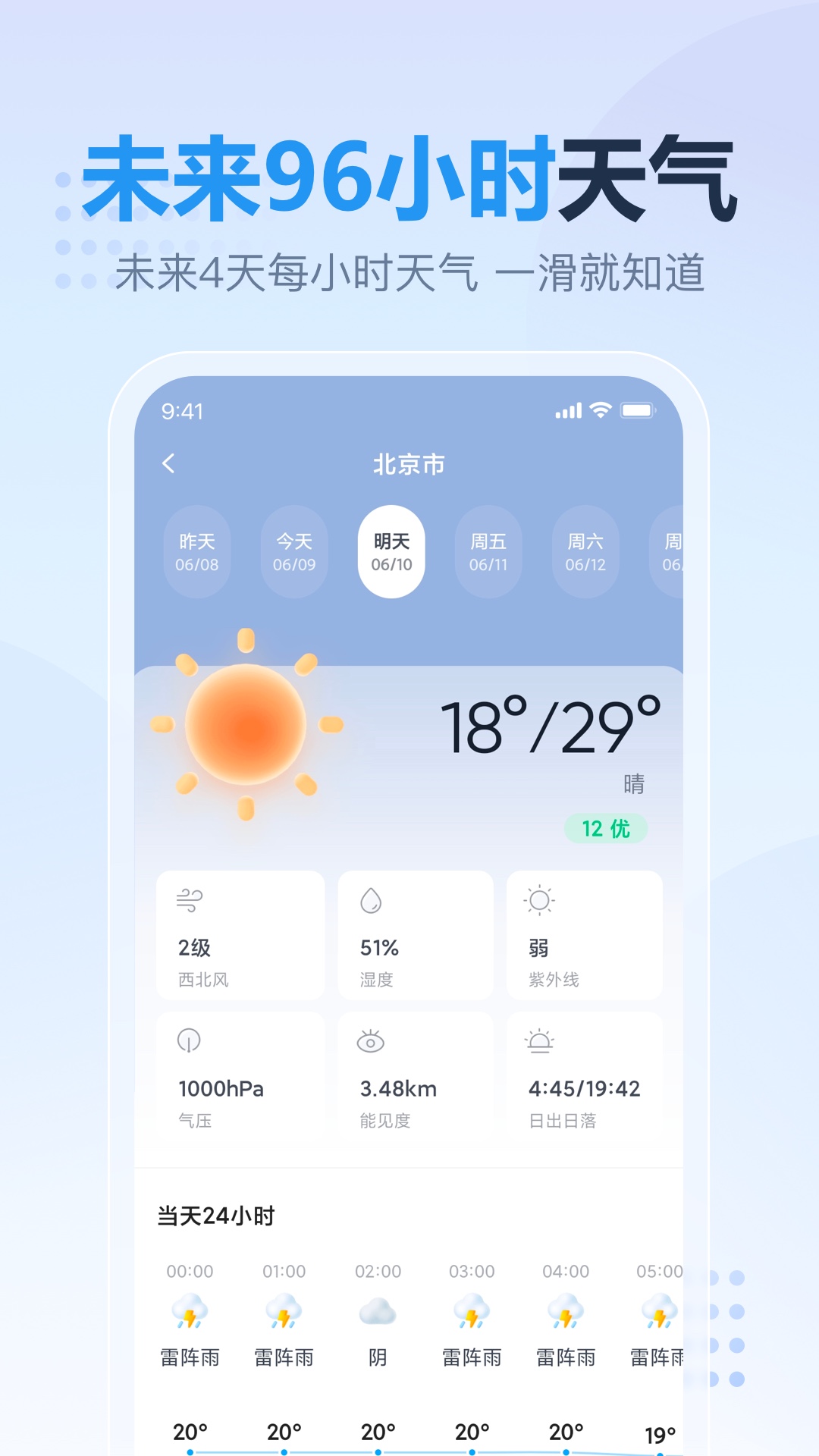 云云天气app(天天天气)