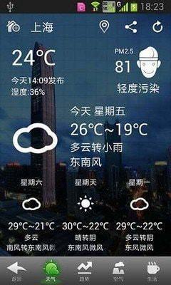 华多天气app