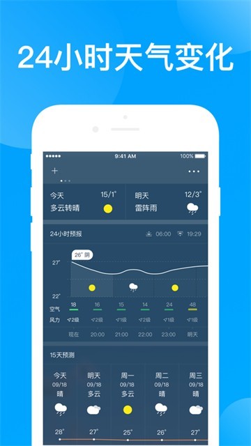 蝉悦天气预报截图3