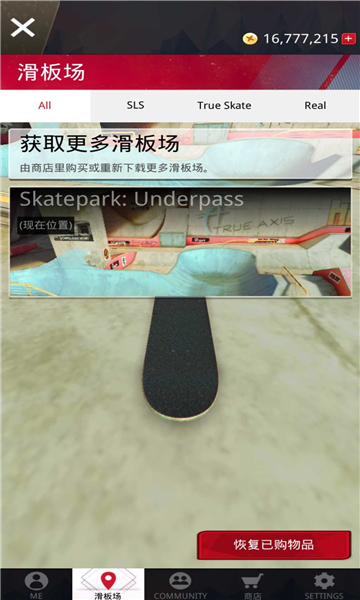 TrueSkategame截图4