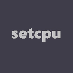 setcpu