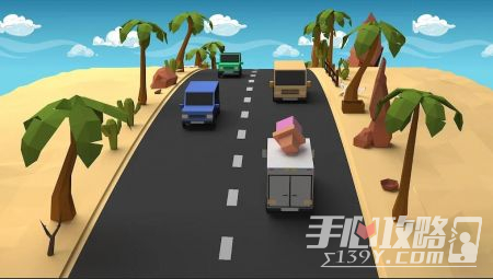 疯狂的汽车道路