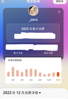 淘宝2022年人生账单查看方法