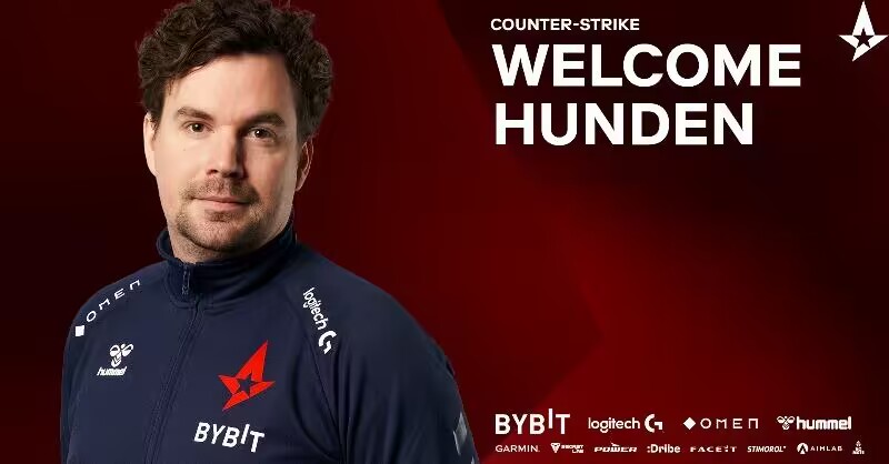 Astralis官方宣布签下HUNDEN成为队伍分析师