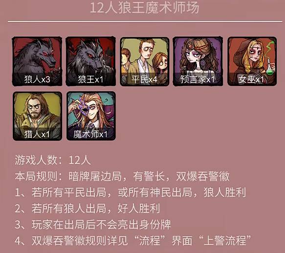 狼人杀魔术师怎么玩-狼人杀魔术师玩法解析