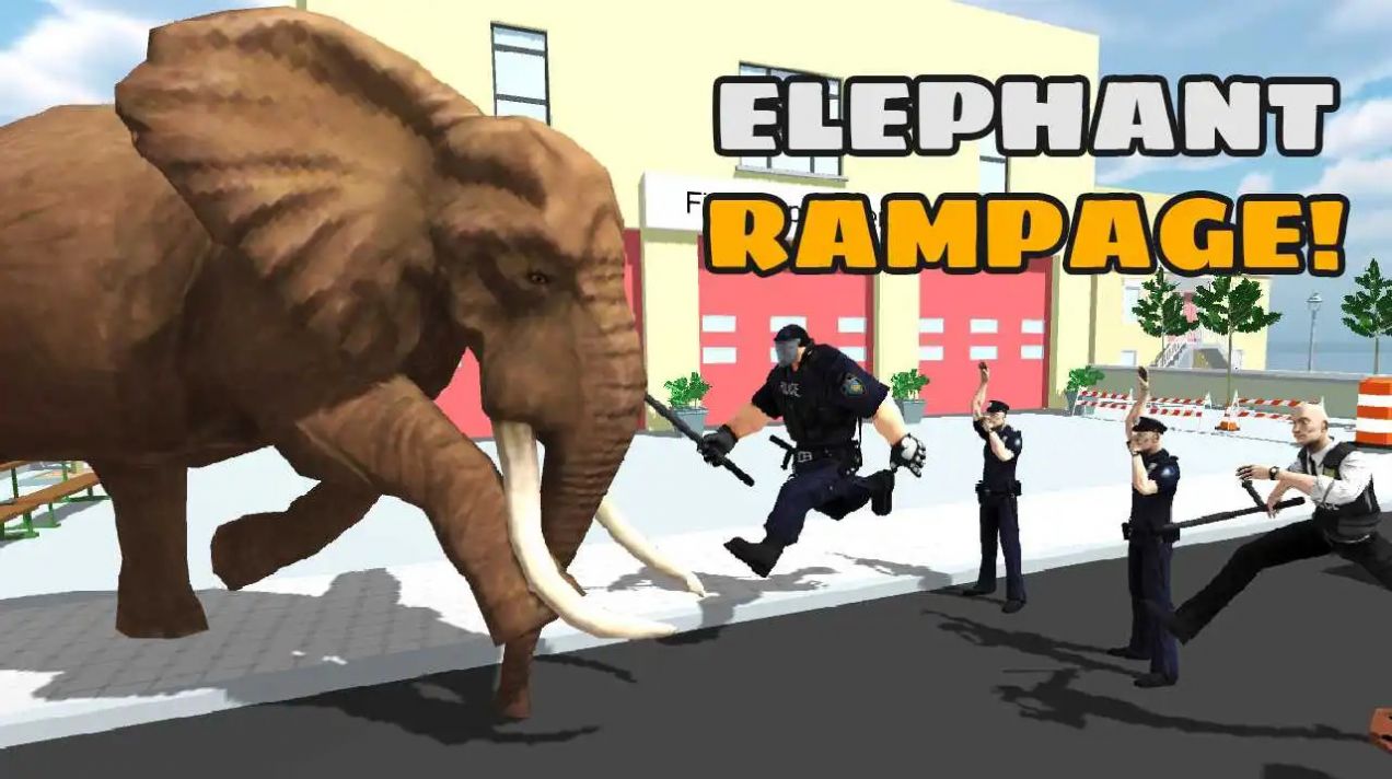 Angry Elephant City Rampage