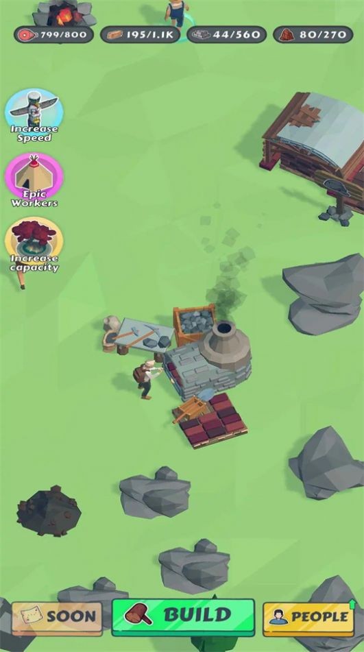 Island Crash Idle Survival截图3