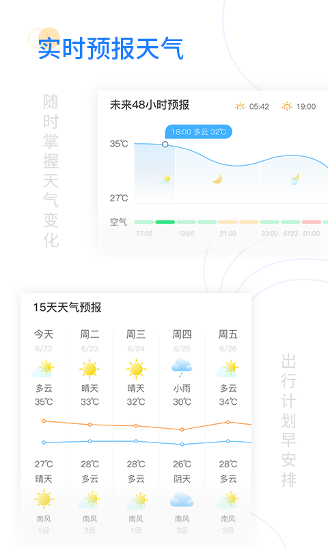 天气预报实时版截图1