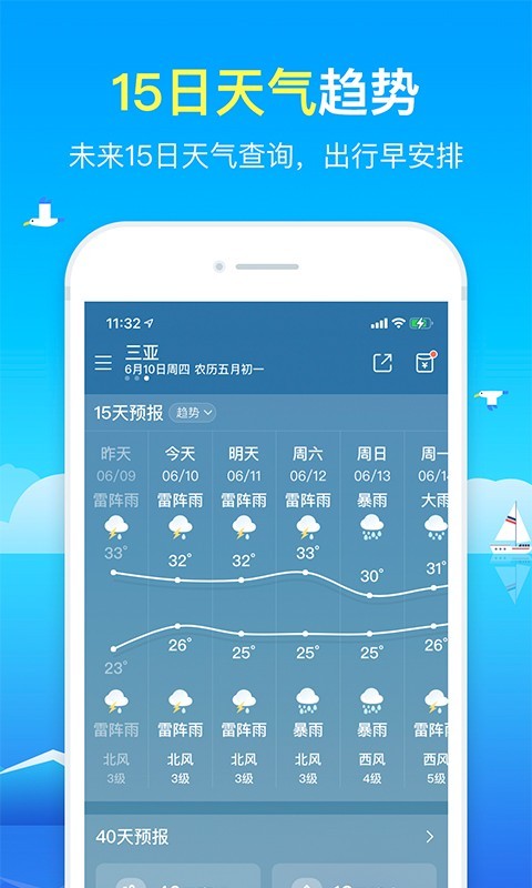 精准天气预报截图1