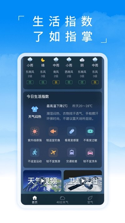 蚂蚁天气预报截图1