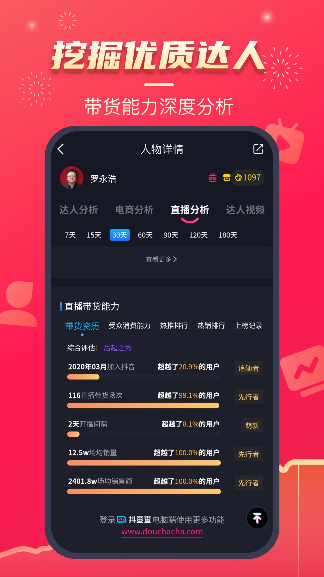 抖查查数据软件截图