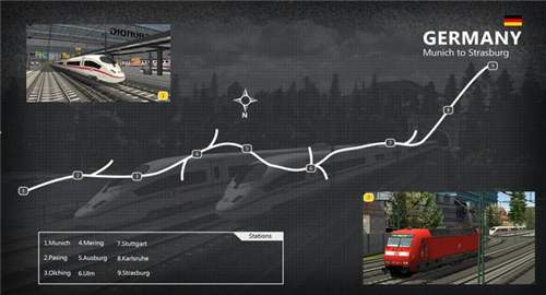欧洲火车模拟器2汉化版截图