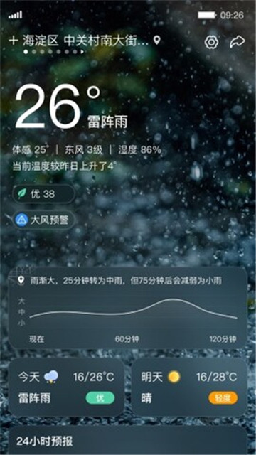 青蛙天气