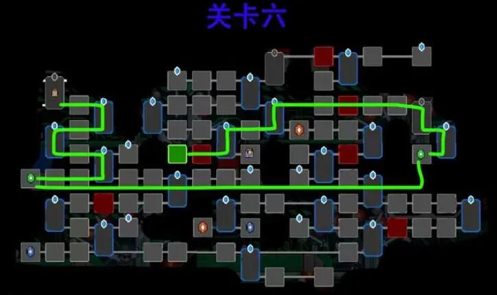 霓虹深渊无限神经矩阵全关卡路线推荐