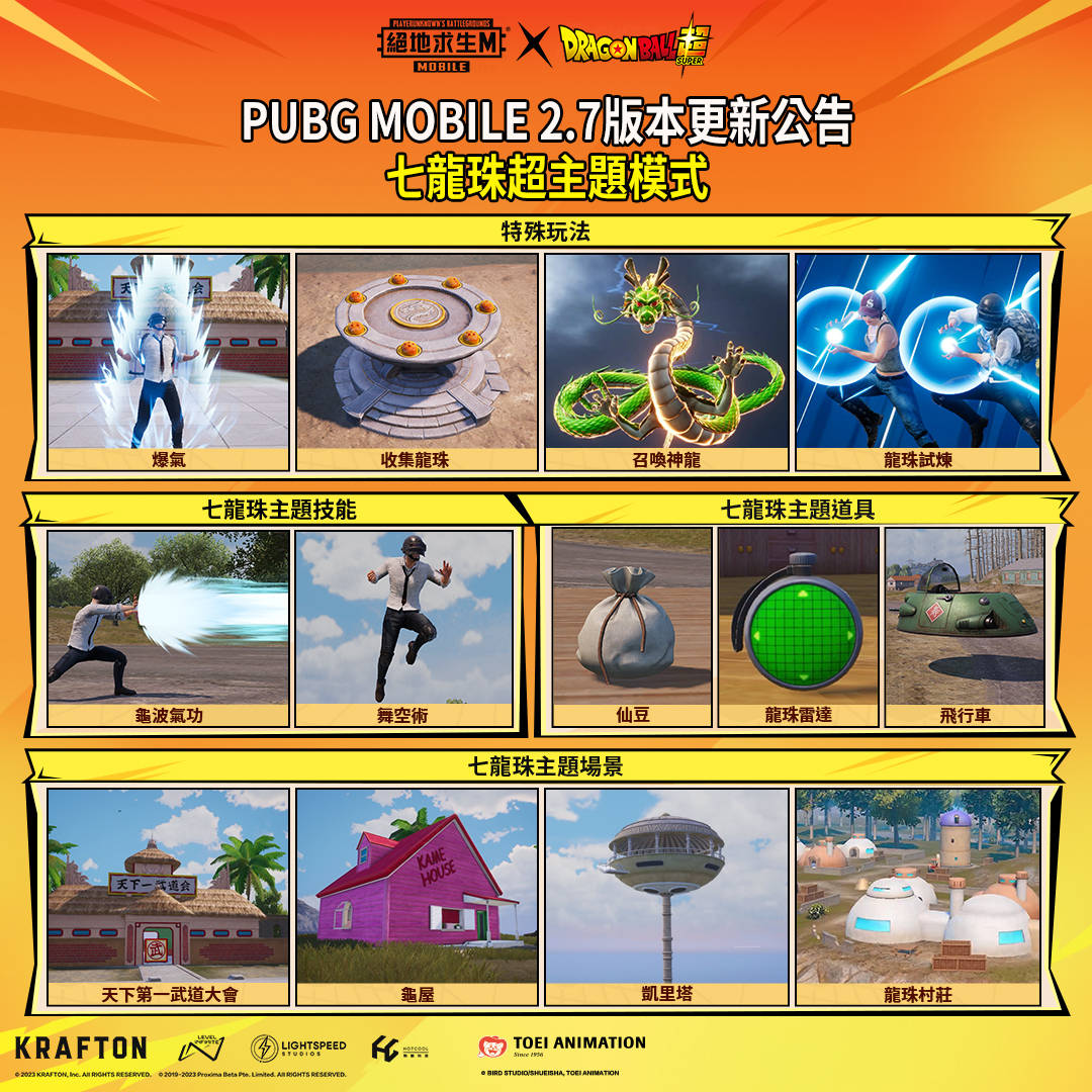 pubgm七龙珠联动