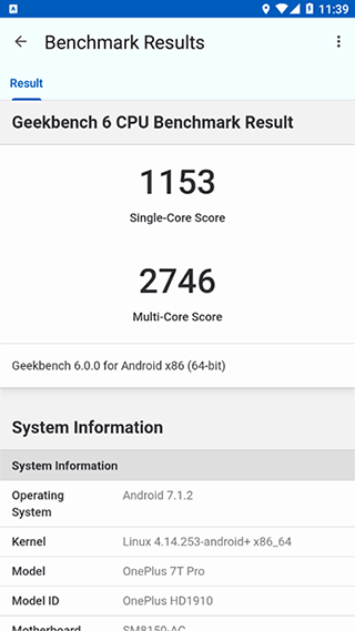 Geekbench 6