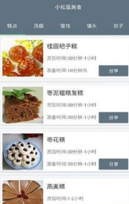 小松鼠美食截图