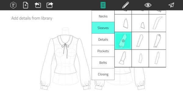 制作衣服模拟器截图