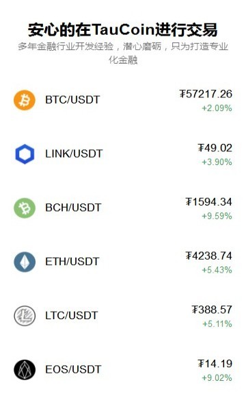 TauCoin截图