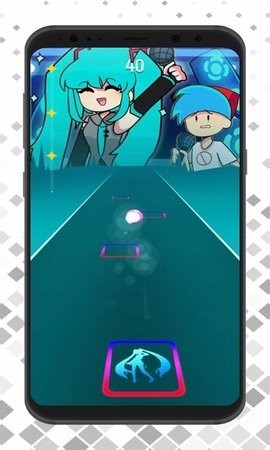 初音未来节奏跳跃截图