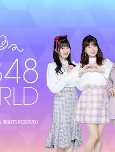 AKB48公式截图