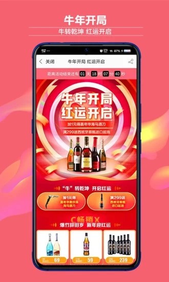 酒仙网截图